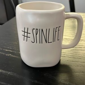 Rae Dunn “Spin Life” mug